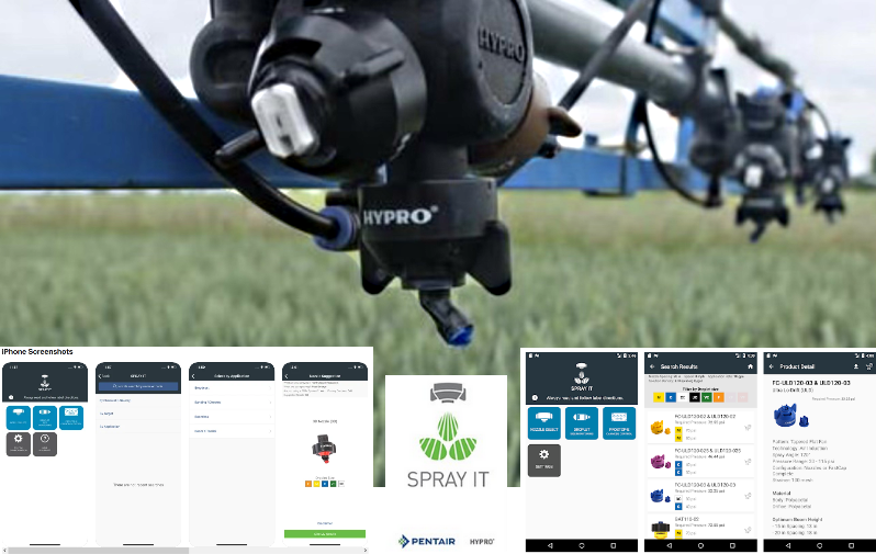 Pentair HYPRO SPRAY IT APP